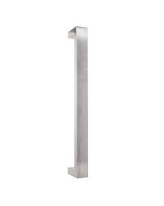 450mm Oblong Pull Handle Entrance set keyed Stainless Steel