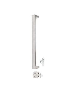 600mm Oblong Pull Handle Stainless Steel - Pull Handle Pair 