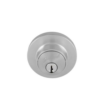 Cass Trade Pro Deadbolt Double Cylinder Satin Chrome 