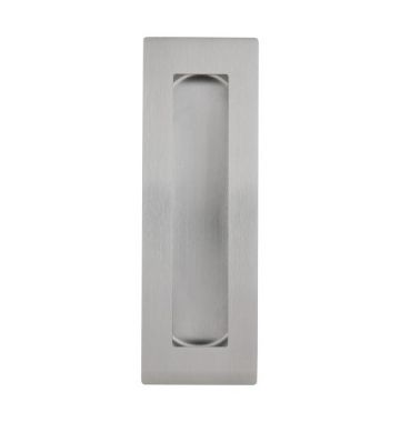 150mm Flush Rectangular Flush pull - Stainless Steel 