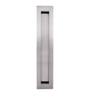 250mm Flush Rectangular Flush pull - Stainless Steel 