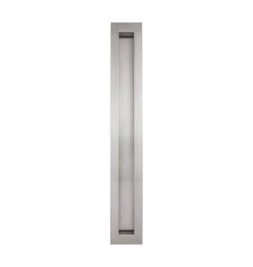 350mm Flush Rectangular Flush pull - Stainless Steel 