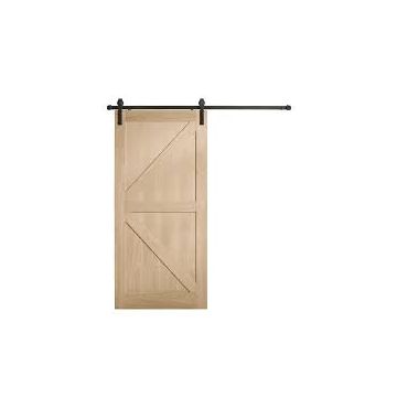 2150mm & 2450mm Corinthian Internal Sliding Veneered Barn Door Moda - AWOBD2