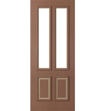 2040mm Corinthian External Glazed Clear Glass Door - CLASSIC CL 4G