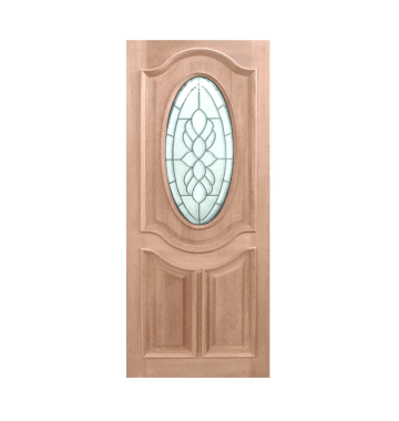 2040mm Triple Glazed with lead light – 14mm thickness Entrance Door