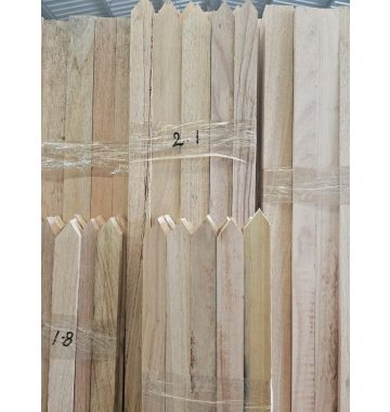 25x20mm Hardwood Garden stakes - 0.9/1.2/1.5/1.8/2.1m (pack of 10)