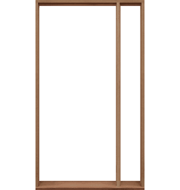 Meranti Hardwood External Single Door Frame with 1 Sidelite on the Right Side