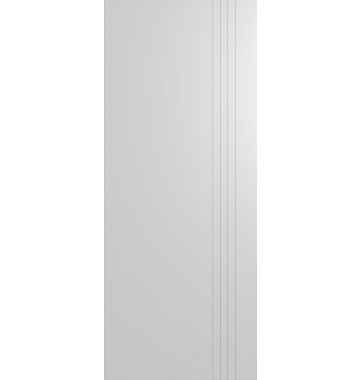 2040mm Hume Linear HLR270 Internal Door Unglazed