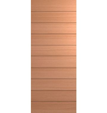 2040mm Hume Internal Door Linear HLR600 Unglazed