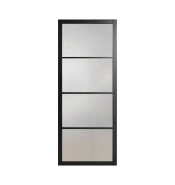 2040mm Corinthan Manhattan BHAT Translucent Glass Internal Door - 10GT