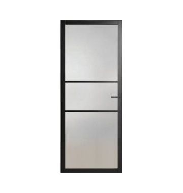 2040mm Corinthian Manhattan BHAT Glazed Translucent Glass Internal Door - 4GT