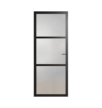 2040mm Corinthian Manhattan BHAT Glazed Translucent Glass Internal Door -7GT