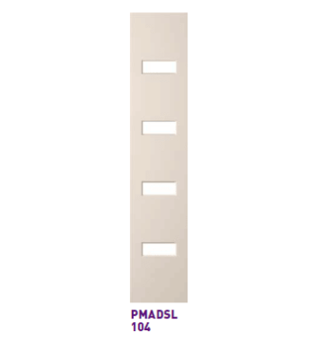 2340mm Corinthian External Clear Glazed Sidelite - MADISON PMADSL 104