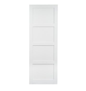 2040mm 4Panel Shaker Prime Internal Door