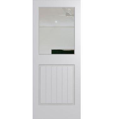 Hume Entry Door Glass Opening XF8 Solid Duracote BAL12.5